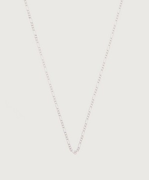 Maria Black - White Rhodium-Plated Saffi 50 Chain Necklace image number 2