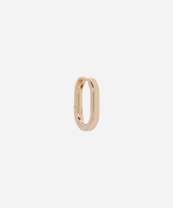 Maria Black - Gold-Plated Slick Single Huggie Hoop Earring image number null