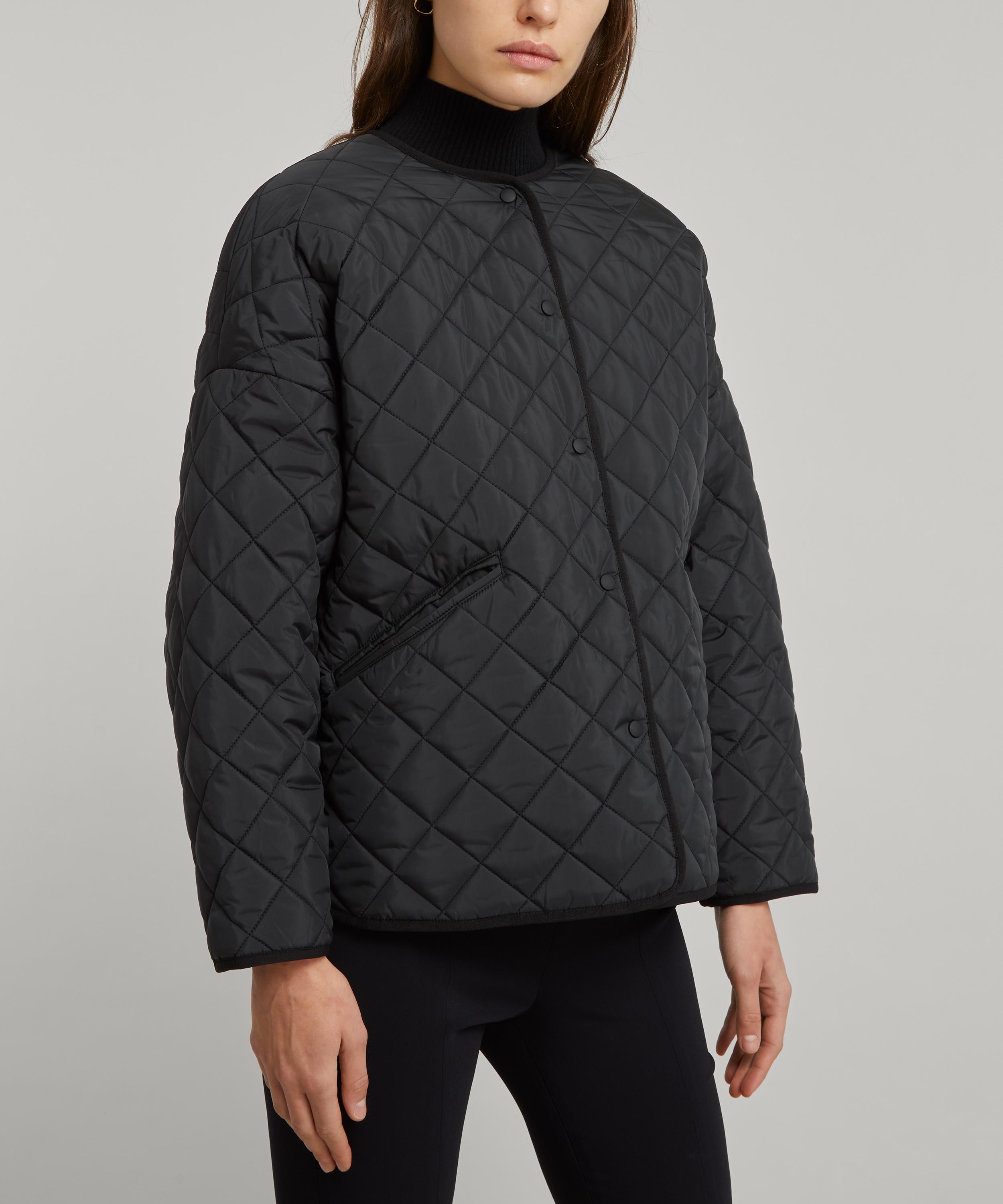 Quilted jacket black – TOTEME