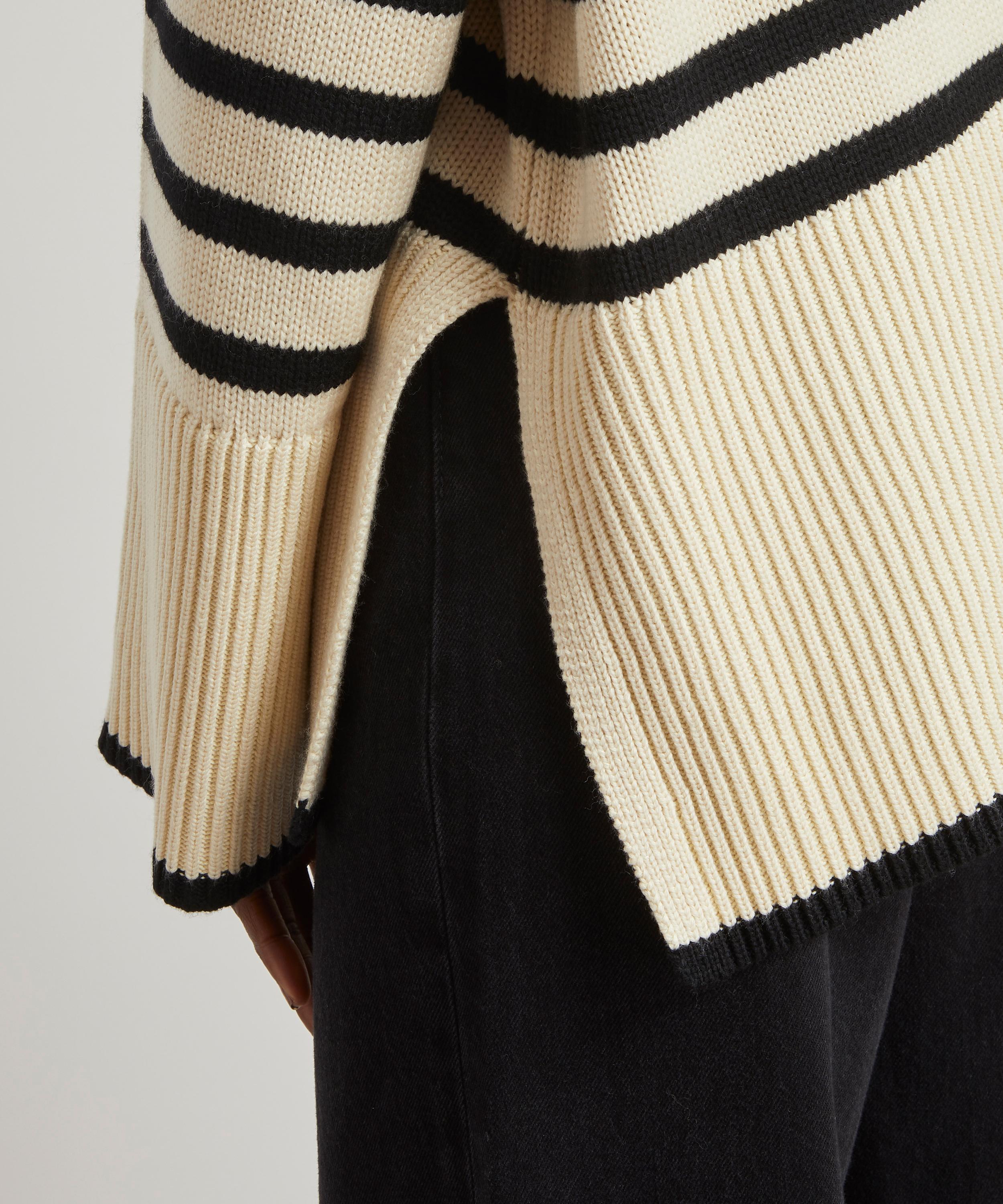Toteme - Signature Stripe Turtleneck image number 4