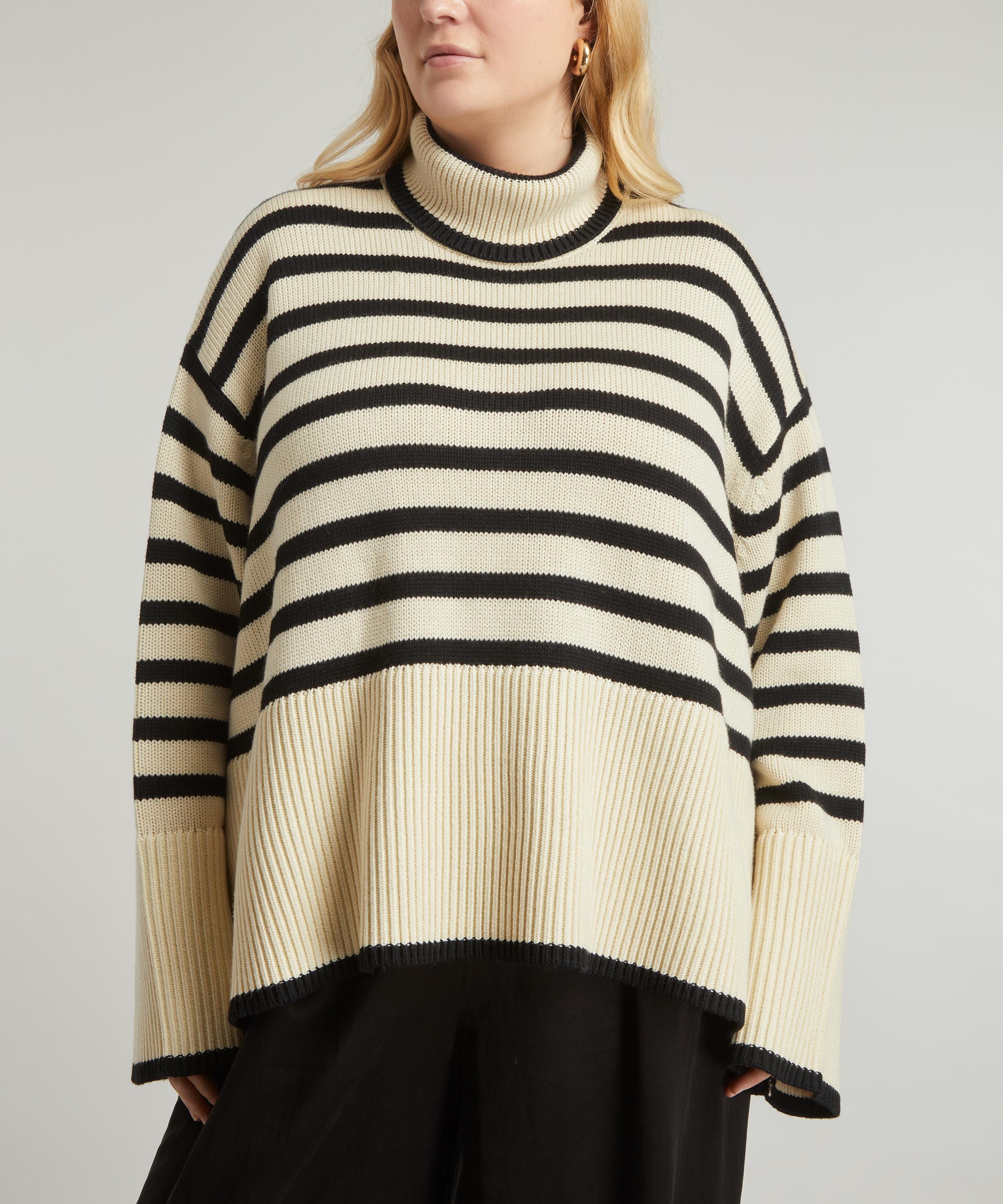 Toteme Signature Stripe Turtleneck | Liberty