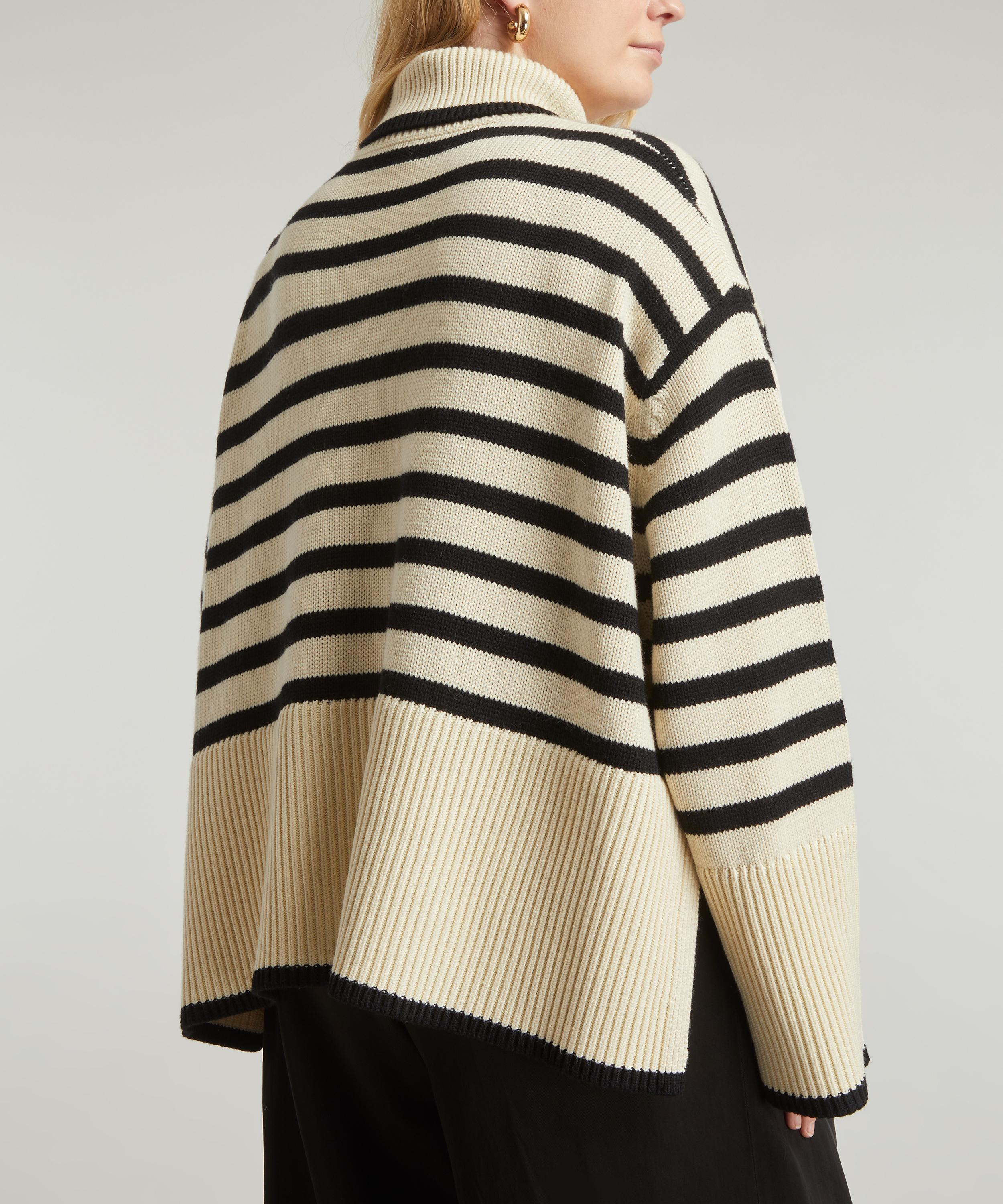 セール特価商品 TOTEME トーテム signature stripe turtleneck - トップス