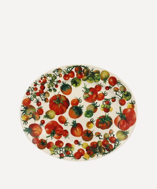 Emma Bridgewater - Vegetable Garden Tomatoes Medium Oval Platter image number null