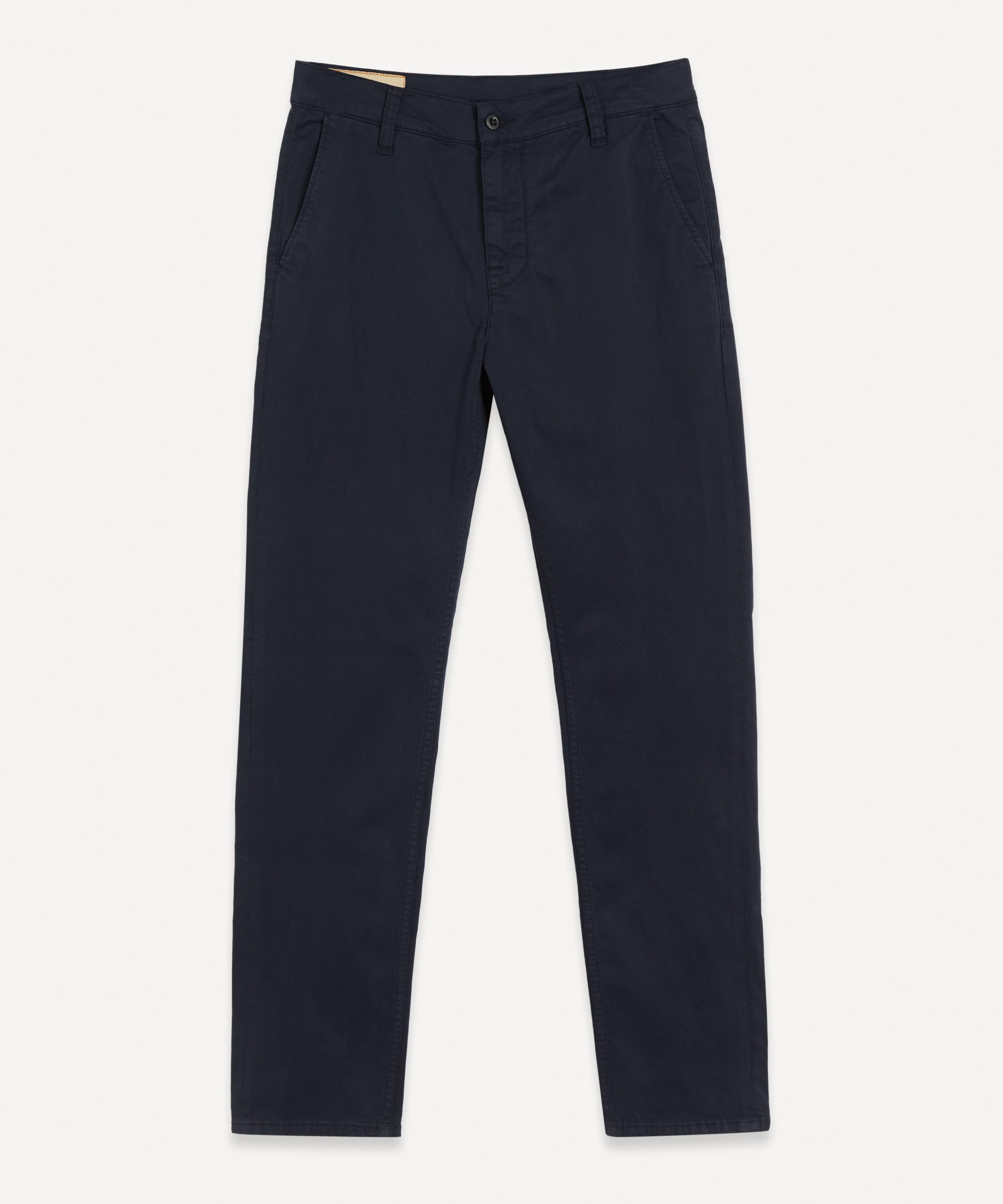 Sleek Tapered Jeans - Dark Blue – Ron Tomson