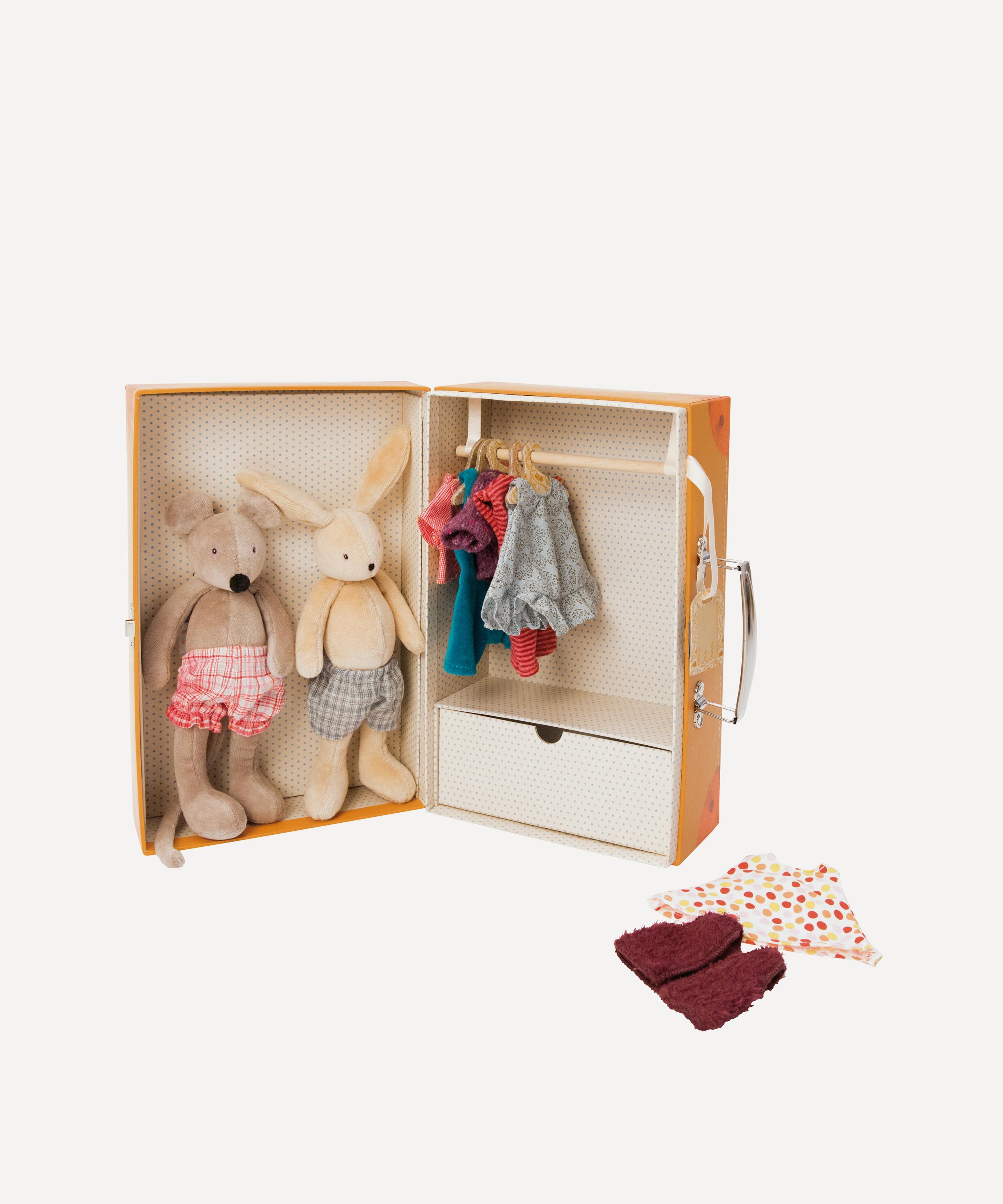 Moulin Roty - Little Wardrobe Suitcase image number 1