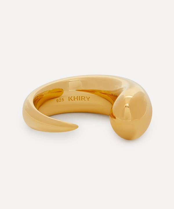 KHIRY - Gold Plated Vermeil Silver Khartoum I Nude Ring