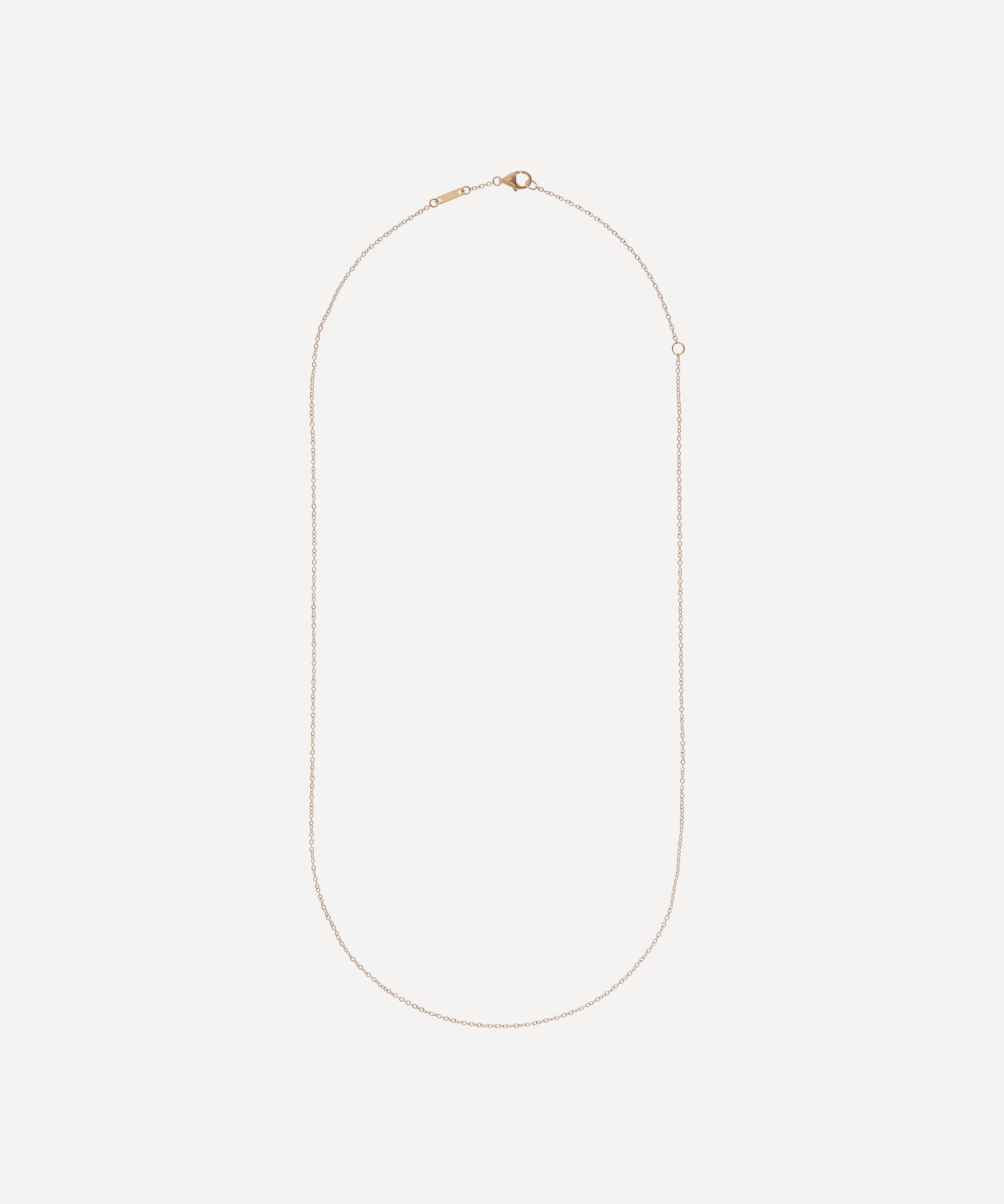Liberty - 9ct Gold Plain Chain Necklace image number 0