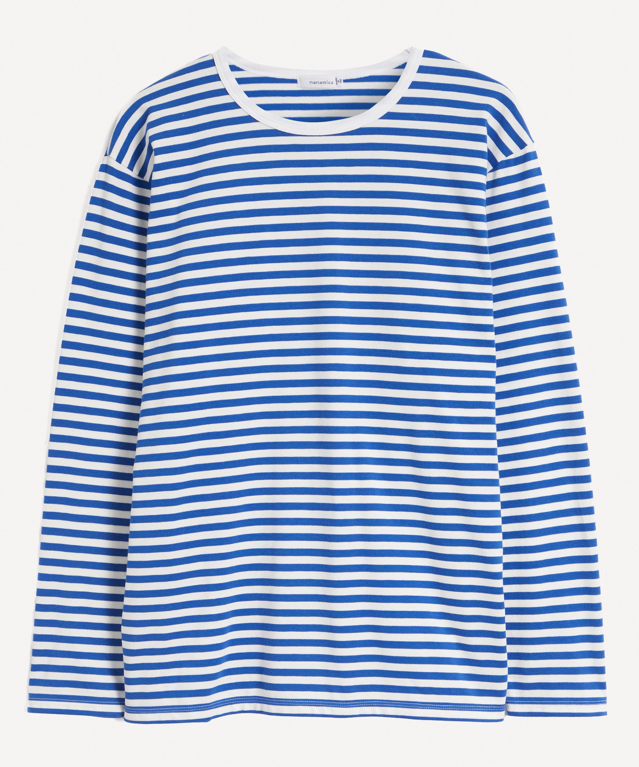 Nanamica Coolmax Striped Jersey T-Shirt | Liberty