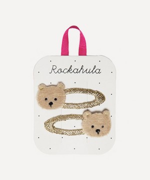 Rockahula - Teddy Bear Hairclips image number 0