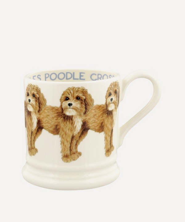 Emma Bridgewater - Cavalier Poodle Cross Half-Pint Mug image number null