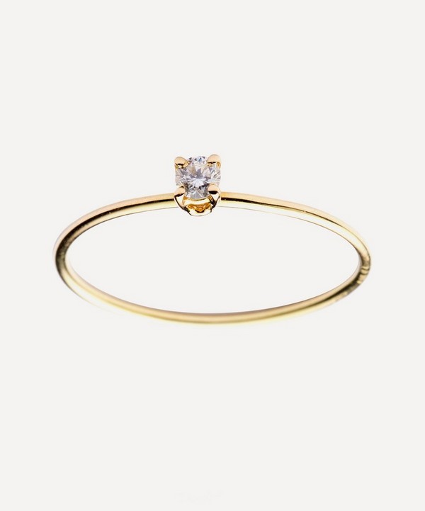 Atelier VM - 18ct Gold Principesca Baby Diamond Ring image number null