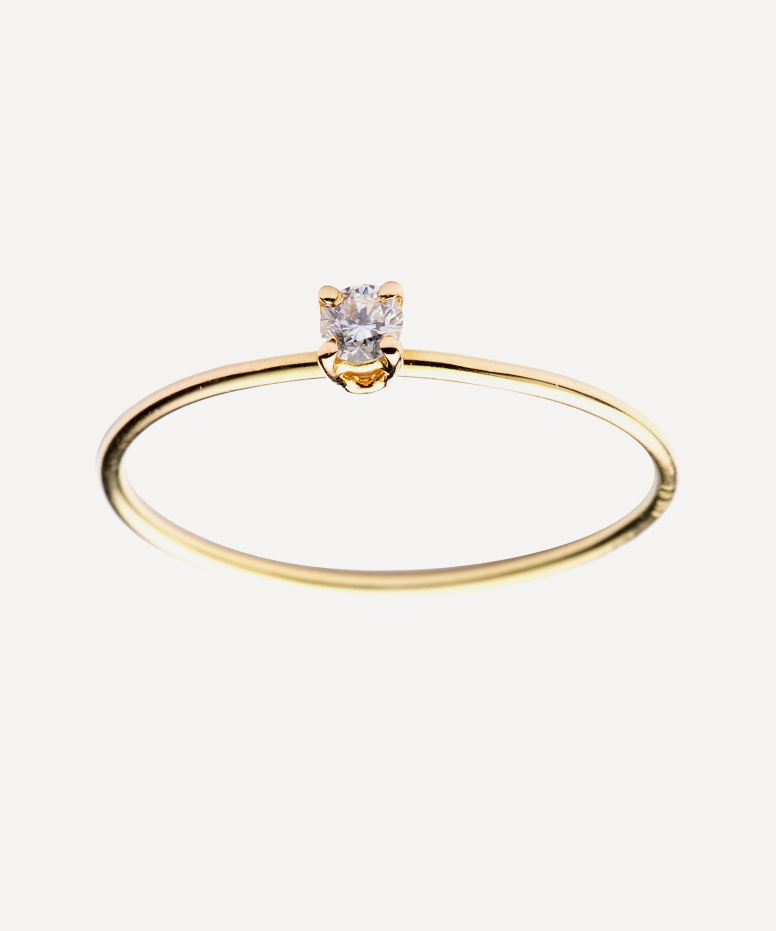 Atelier VM 18ct Gold Principesca Baby Diamond Ring | Liberty