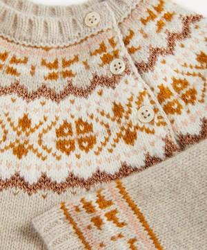 Bonpoint - Toulouse Jacquard Wool Jumper 3 Years image number 2