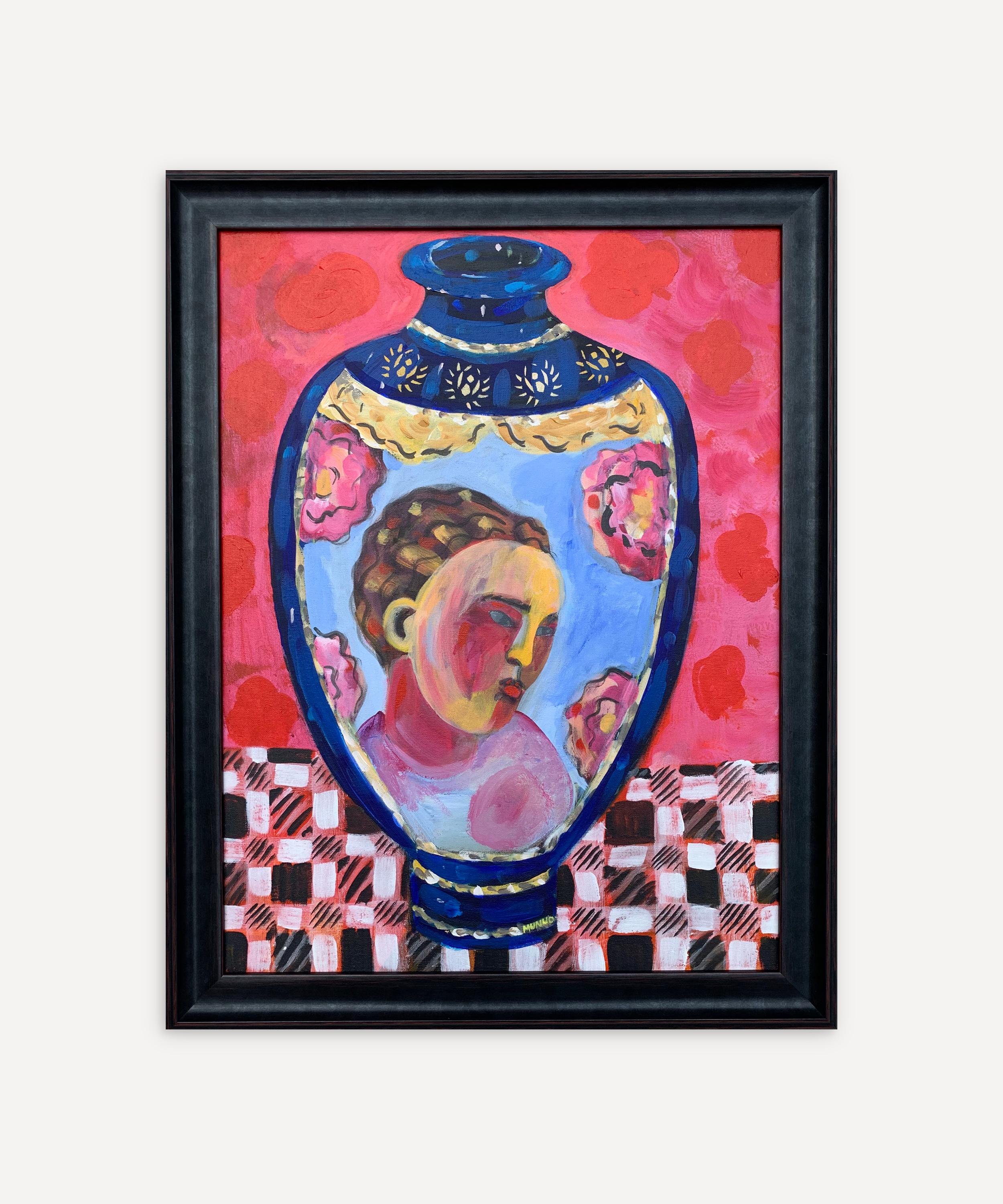 Naomi Munuo - Satsuma Vase 7 2020 Original Framed Artwork image number 0