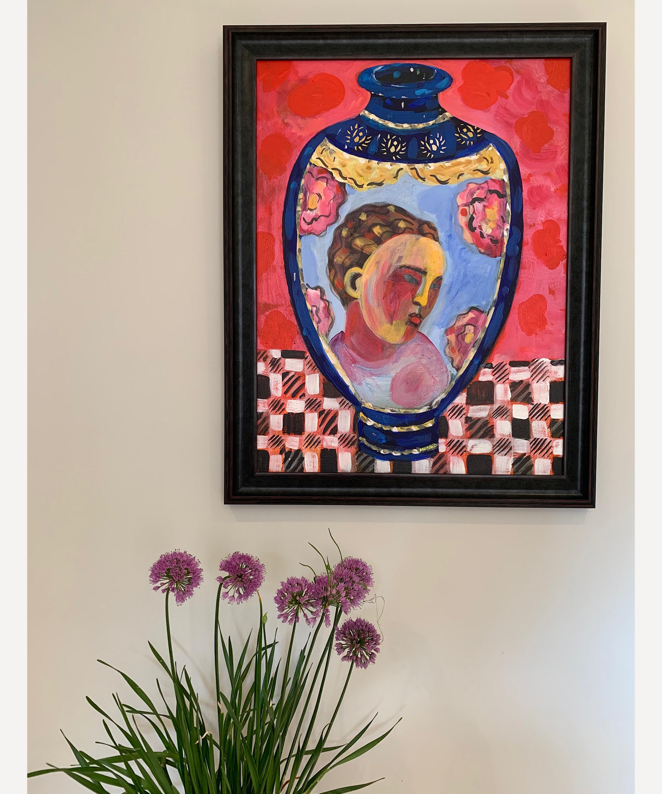 Naomi Munuo - Satsuma Vase 7 2020 Original Framed Artwork image number 1