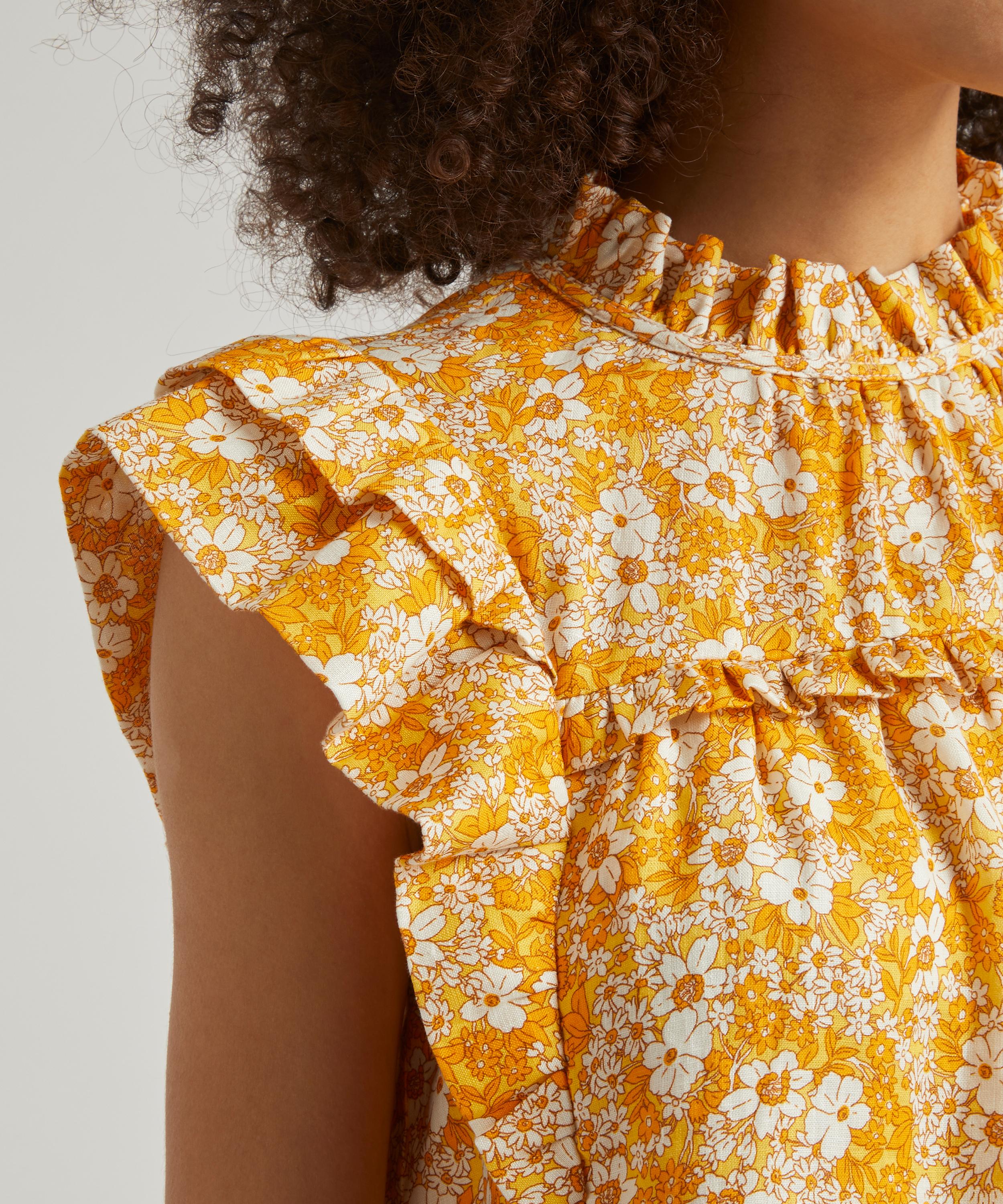 Aligne - Enya High-Neck Frill Blouse image number 4