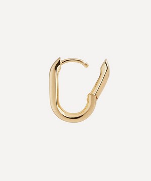 Maria Black - Gold-Plated Slick Single Huggie Hoop Earring image number 2