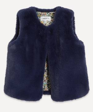 Faux Fur Gilet Age 2-10 Years