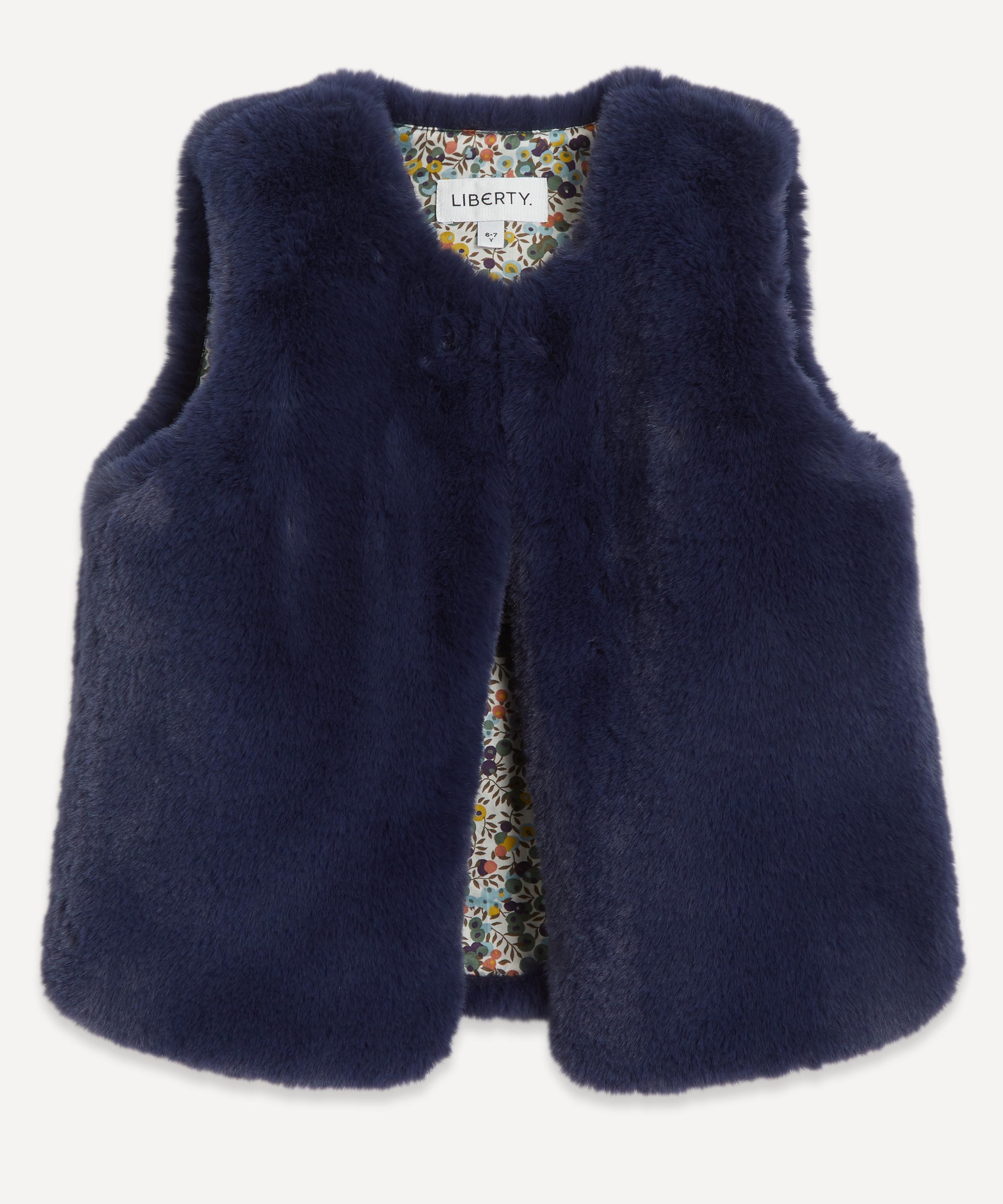 Liberty - Faux Fur Gilet Age 2-10 Years image number 0