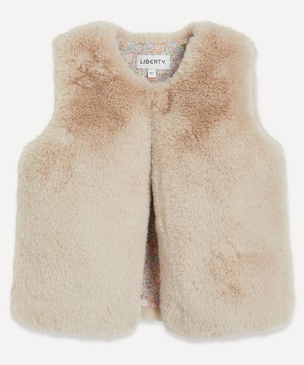 Liberty - Faux Fur Gilet Age 2-10 Years image number 0