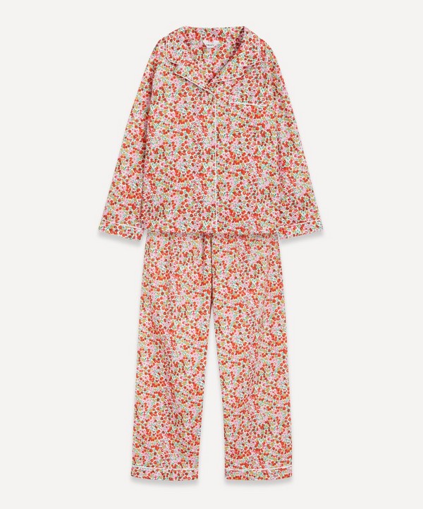 Liberty - Wiltshire Stars Brushed Cotton Pyjama Set 2-10 Years image number 0
