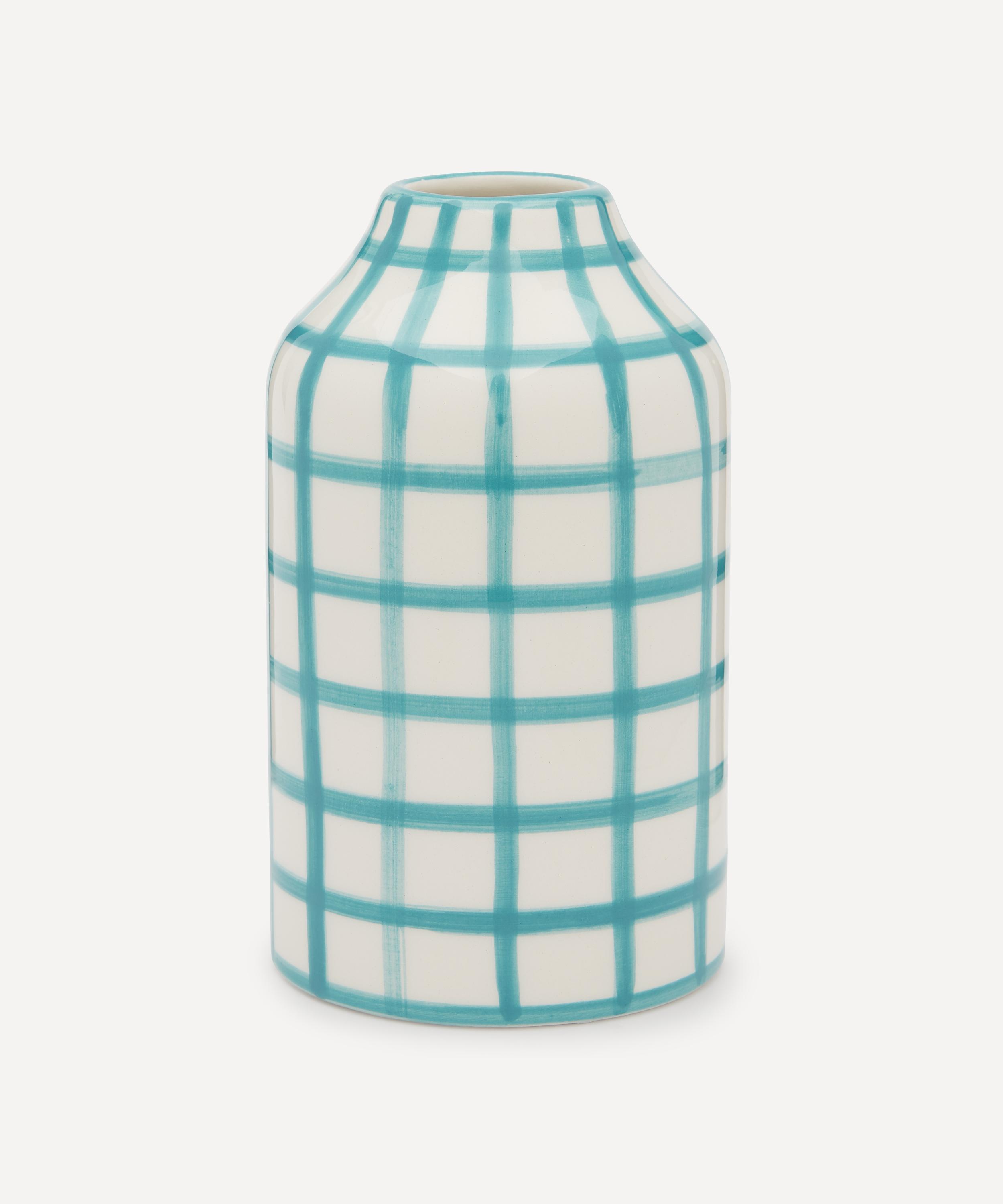 Vaisselle - Genie in a Bottle Gingham Vase image number 0