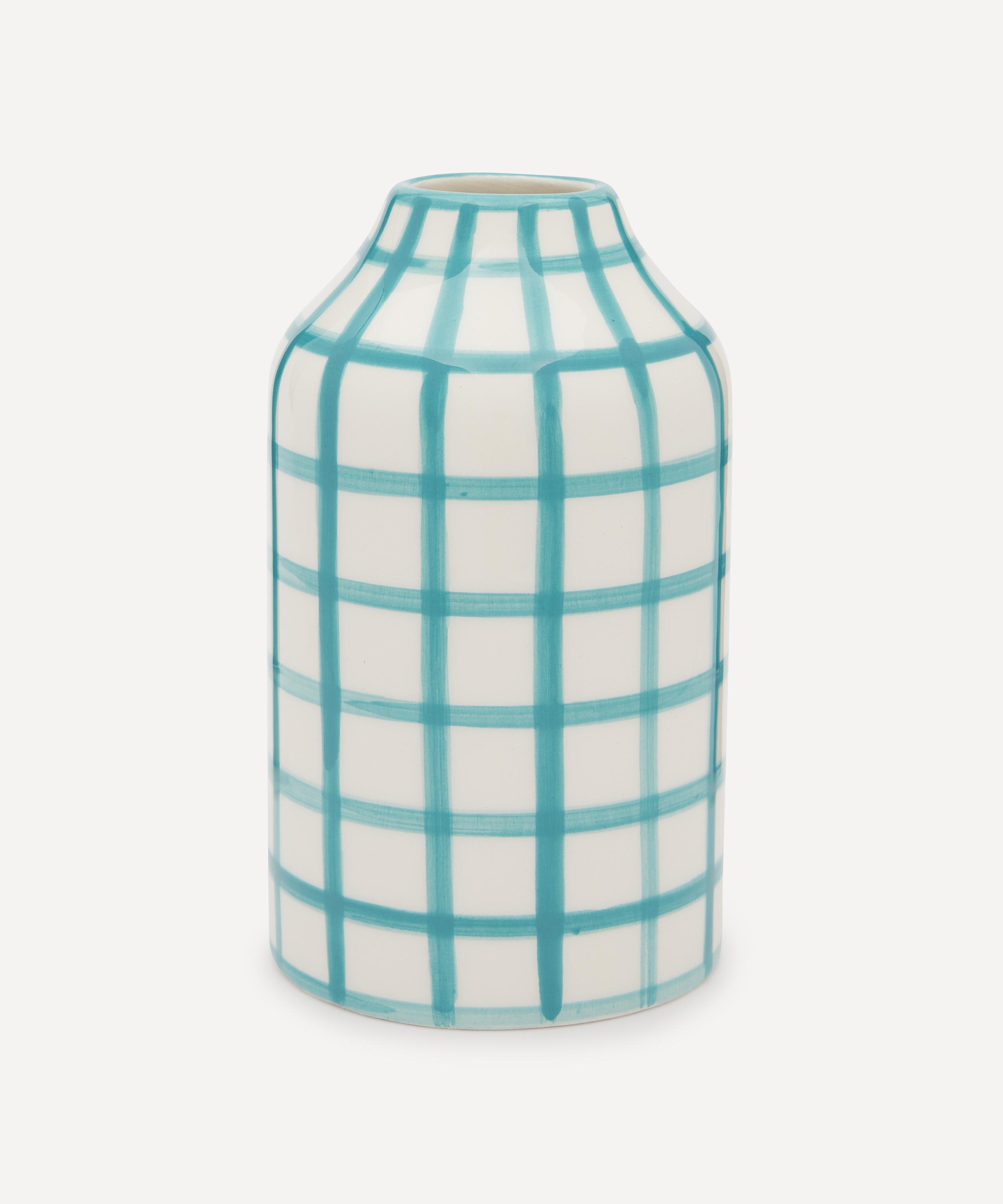 Vaisselle - Genie in a Bottle Gingham Vase image number 2