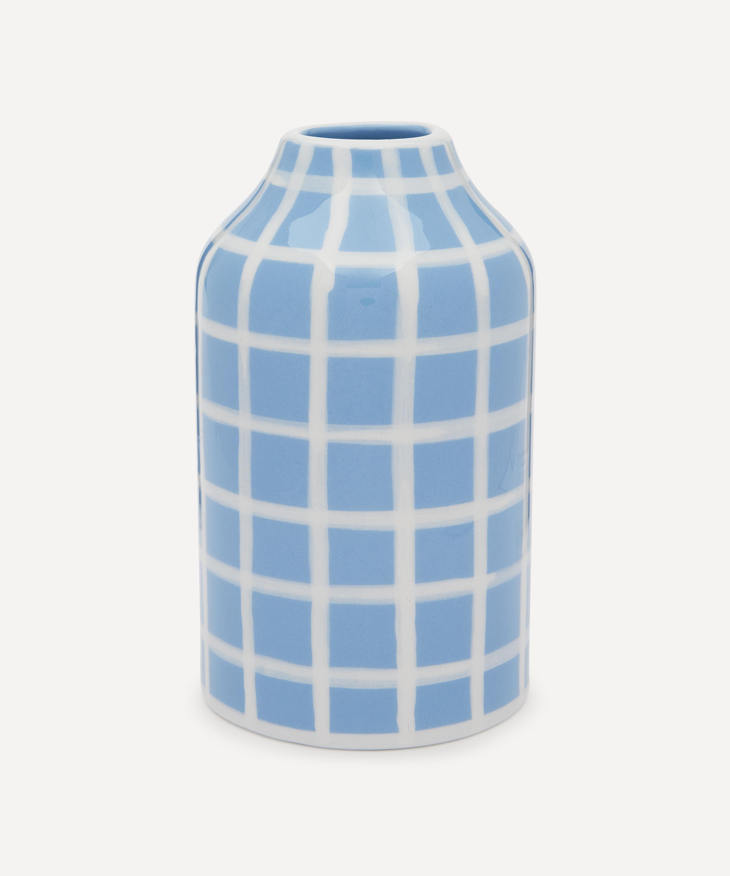 Vaisselle - Genie in a Bottle Gingham Vase image number 0