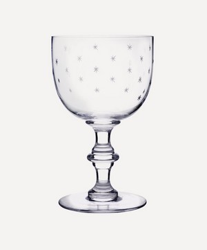 The Vintage List - Stars Crystal Wine Goblets Set of Four image number 0