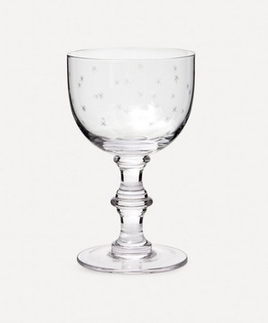 The Vintage List - Stars Crystal Wine Goblets Set of Four image number 1