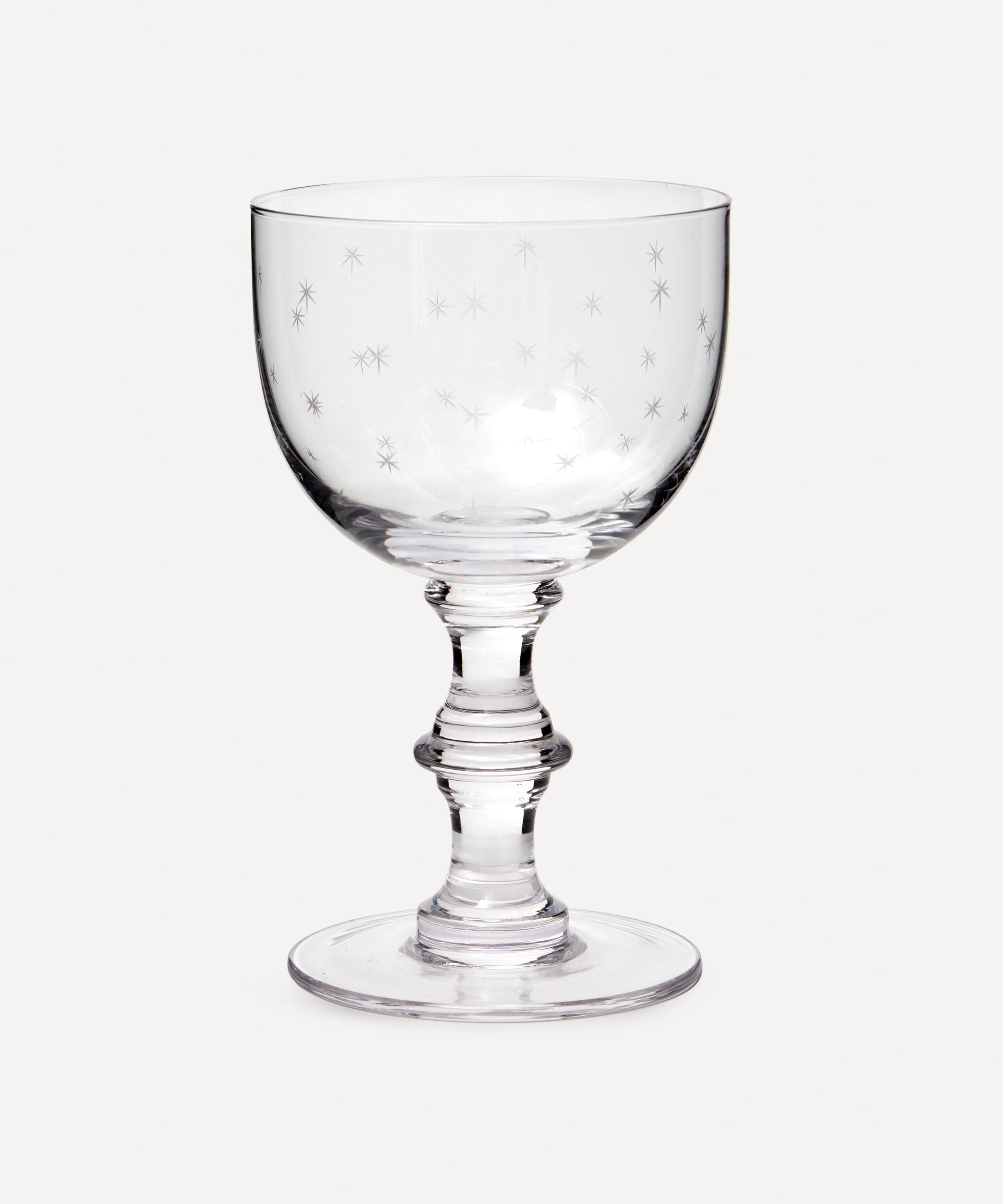 Golden Liberty Collection Elegant and Modern Crystal Wine Glasses