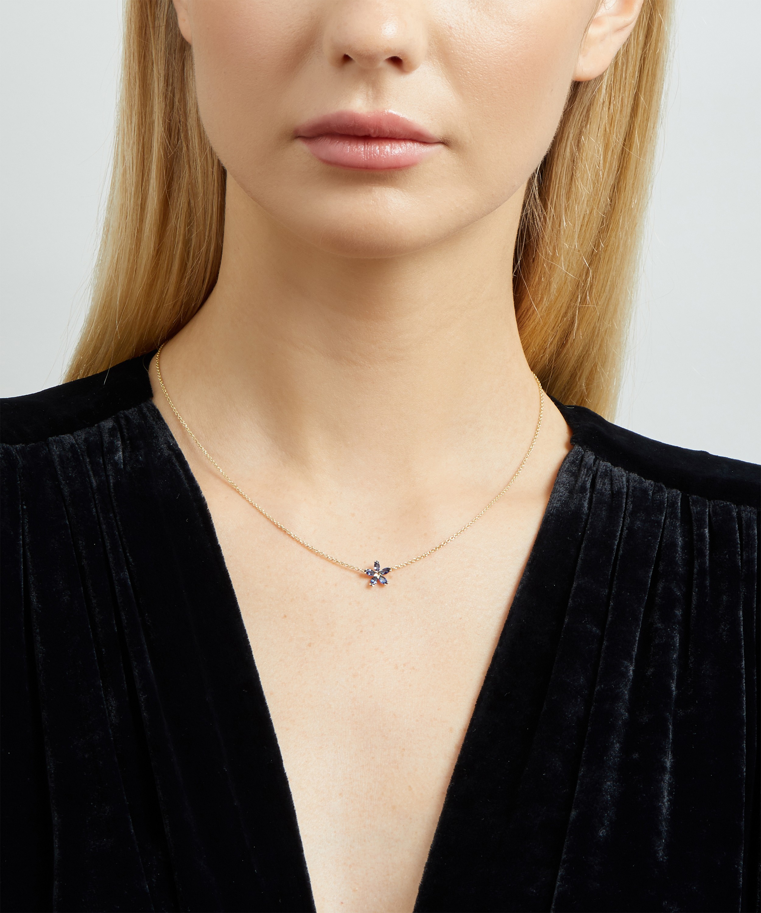 Louis Vuitton LV x YK Paradise Chain Necklace, Blue, One Size