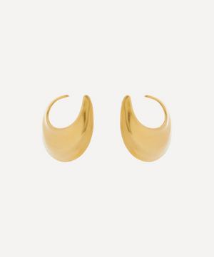 By Pariah - 14ct Gold Plated Vermeil Silver The Sabine Hoop Earrings image number 0