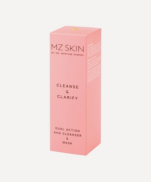 MZ Skin - CLEANSE & CLARIFY Dual Action AHA Cleanser & Mask 100ml image number 2
