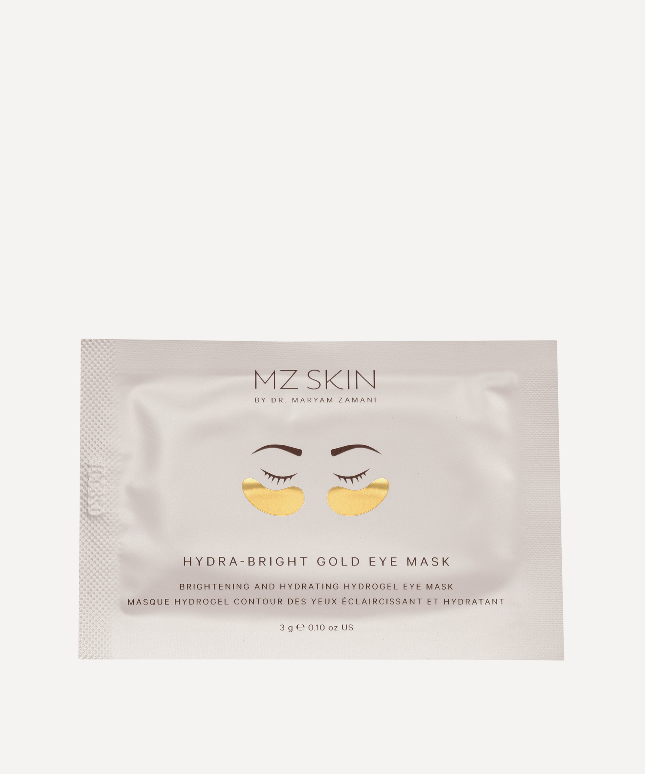 MZ Skin - Hydra-Bright Gold Eye Mask 5 Pairs image number 2