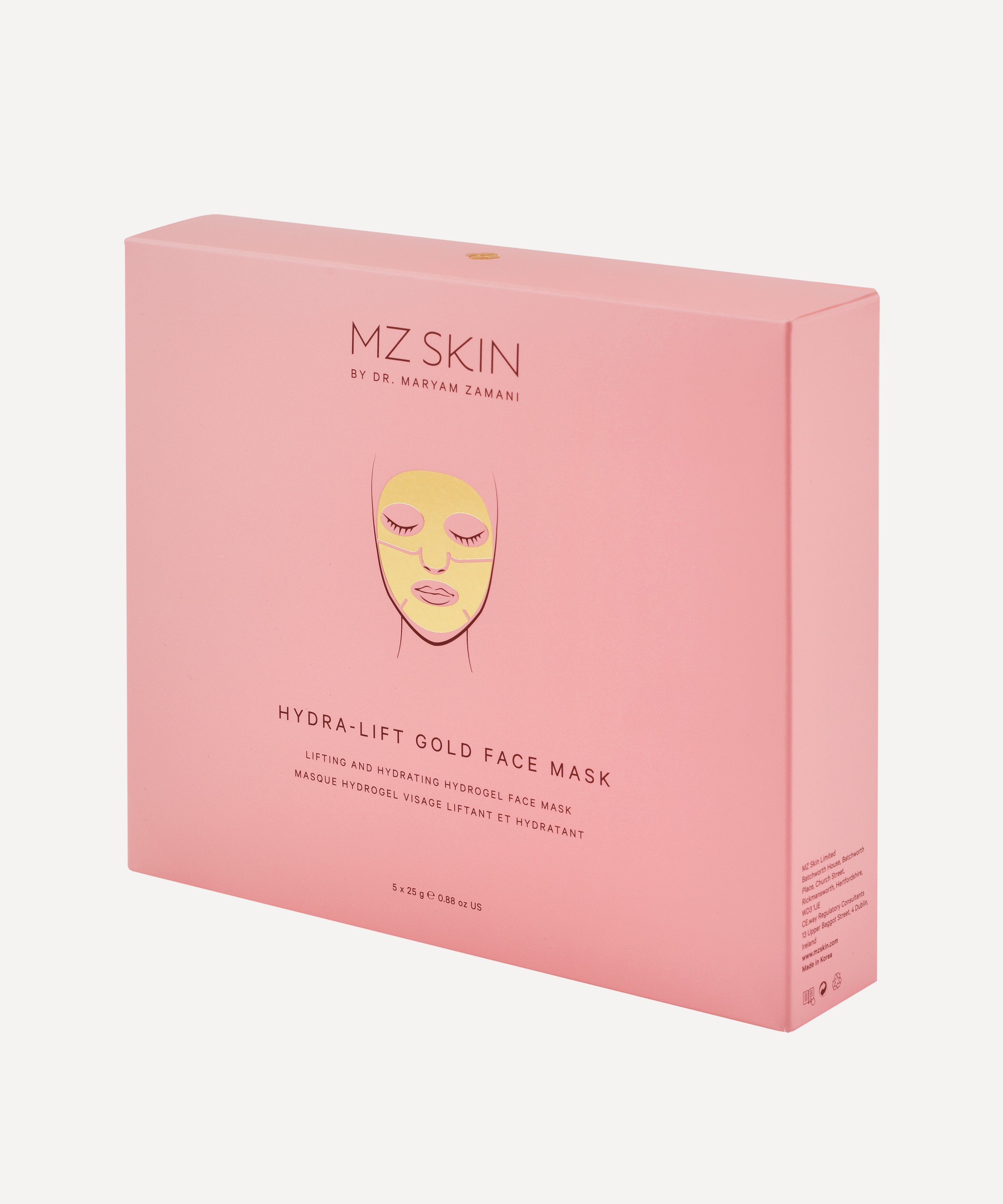 MZ Skin - Hydra-Lift Gold Face Mask Pack of 5 image number 2