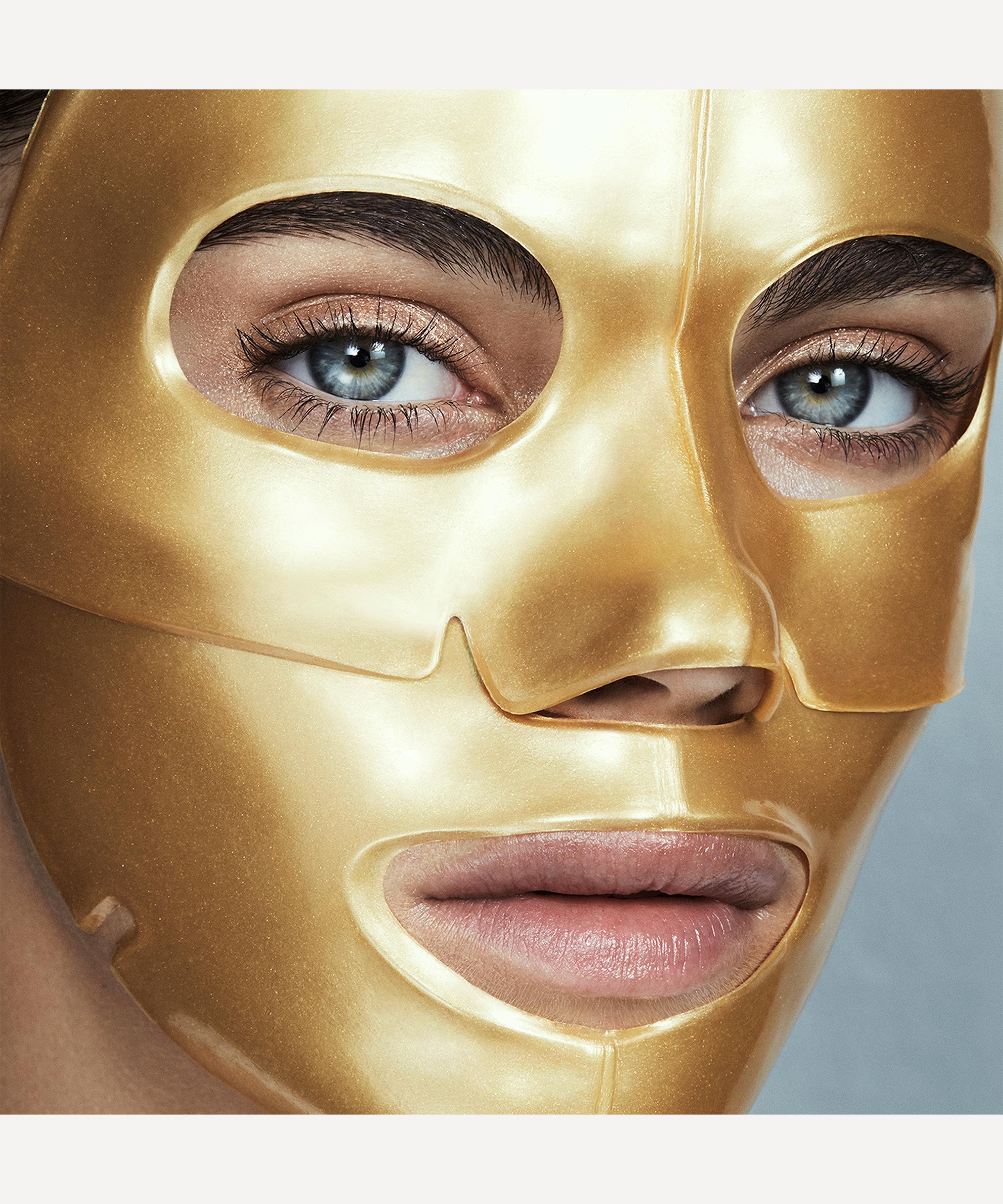 Plain Full-Face Mask Gold