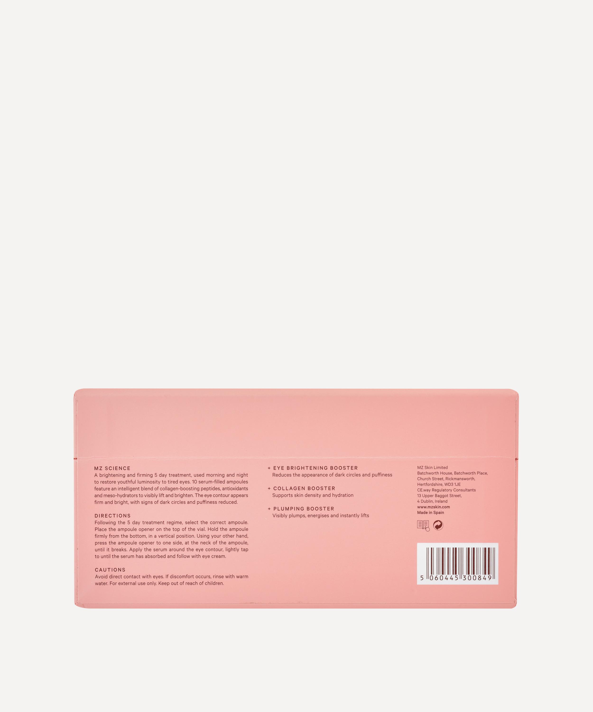 MZ Skin - BRIGHTENING AND HYDRATING Eye Ampoules image number 5