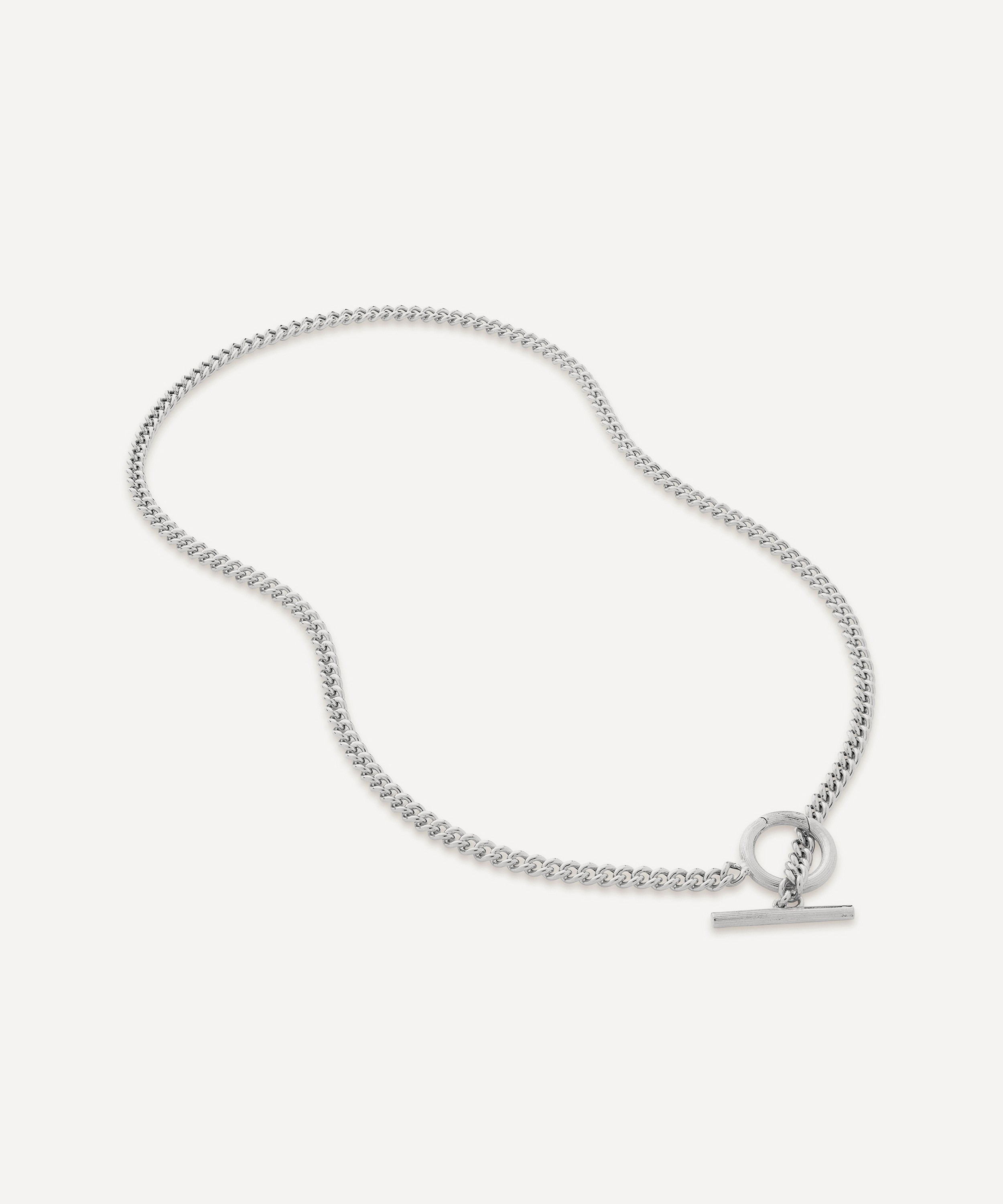 Monica Vinader Groove Curb Chain Necklace