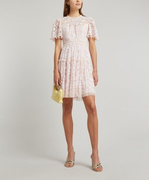 Needle & Thread - Emilana Short-Sleeve Mini Dress image number 2