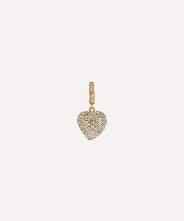 Annoushka - 18ct Gold Mythology Vintage Diamond Heart Charm image number null