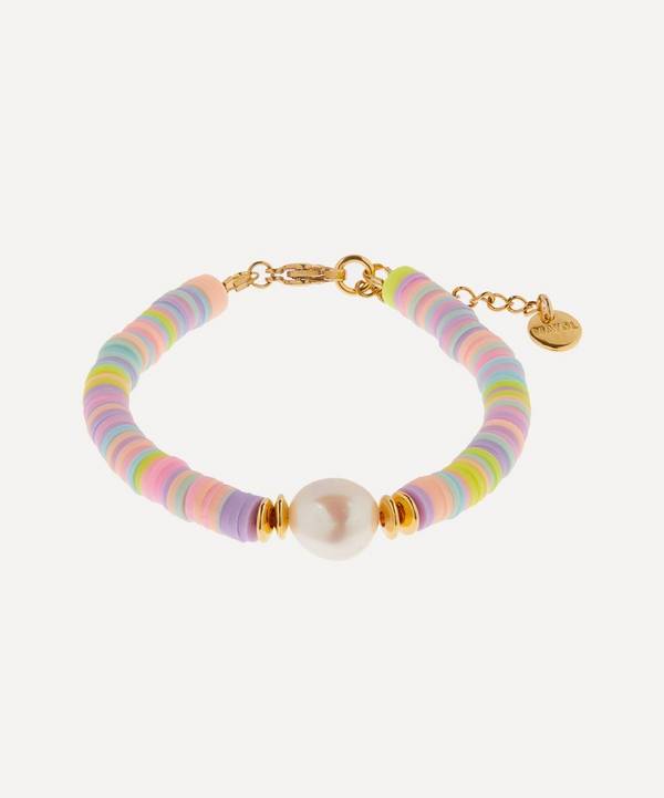 Mayol - Gold-Plated Weekend at Mayol's Beaded Baroque Pearl Bracelet