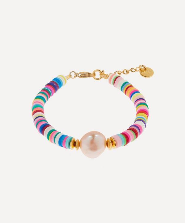 Mayol - Gold-Plated Weekend at Mayol's Beaded Baroque Pearl Bracelet
