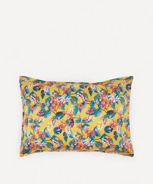 Osterley Mustard Silk Pillowcase Set of Two