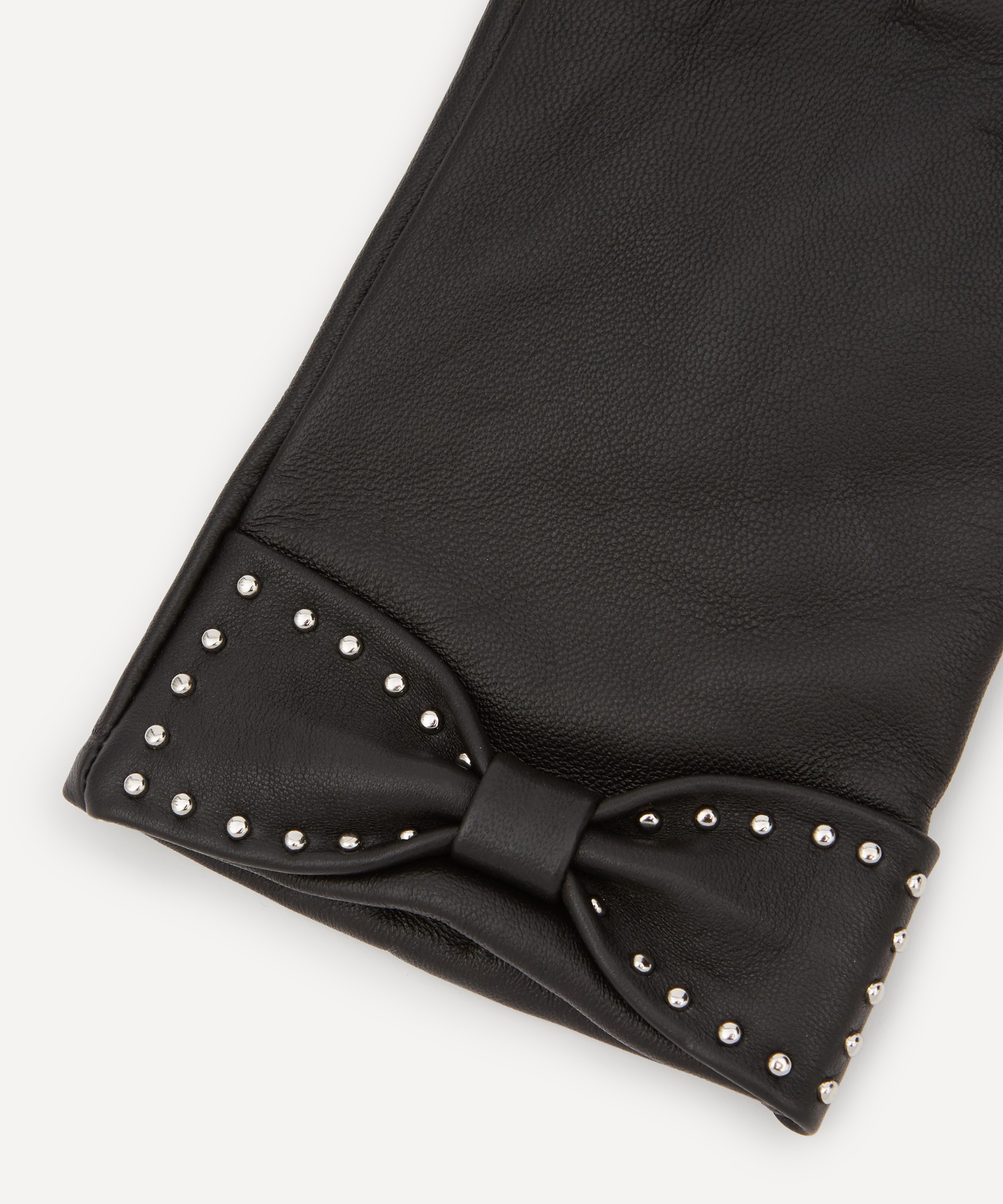 Dents - Sophia Studded Bow Touchscreen Leather Gloves image number 2