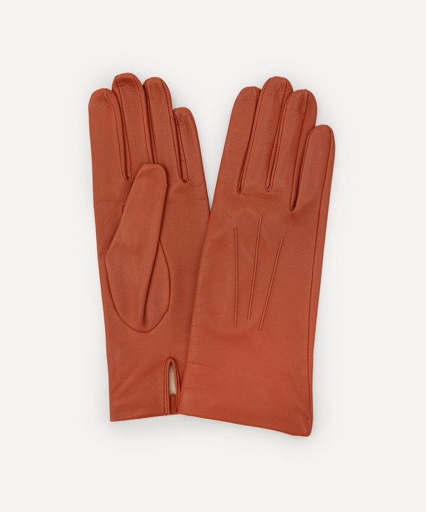 Dents - Felicity Silk-Lined Leather Gloves image number null