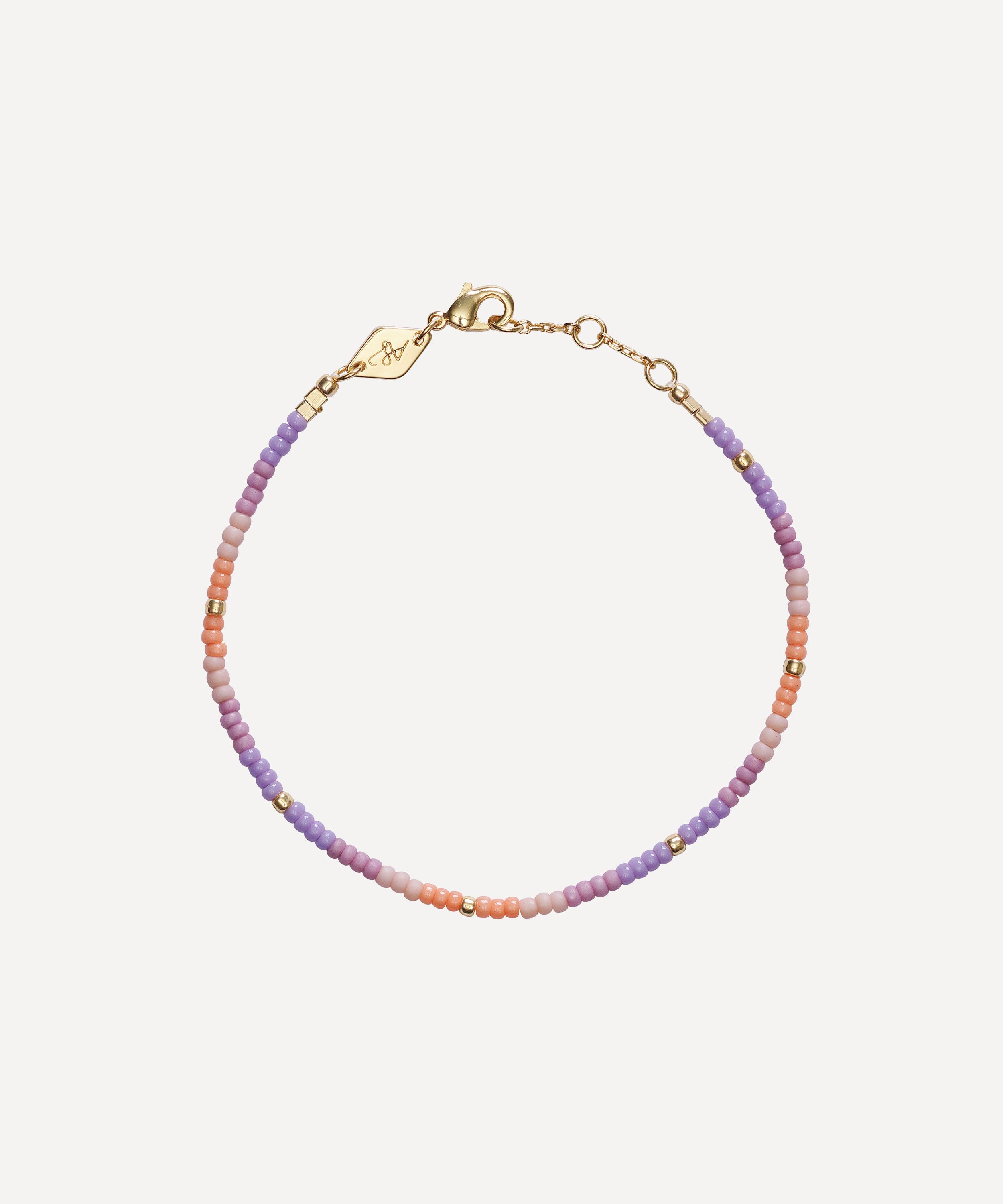ANNI LU - Gold-Plated Tie-Dye Beaded Bracelet