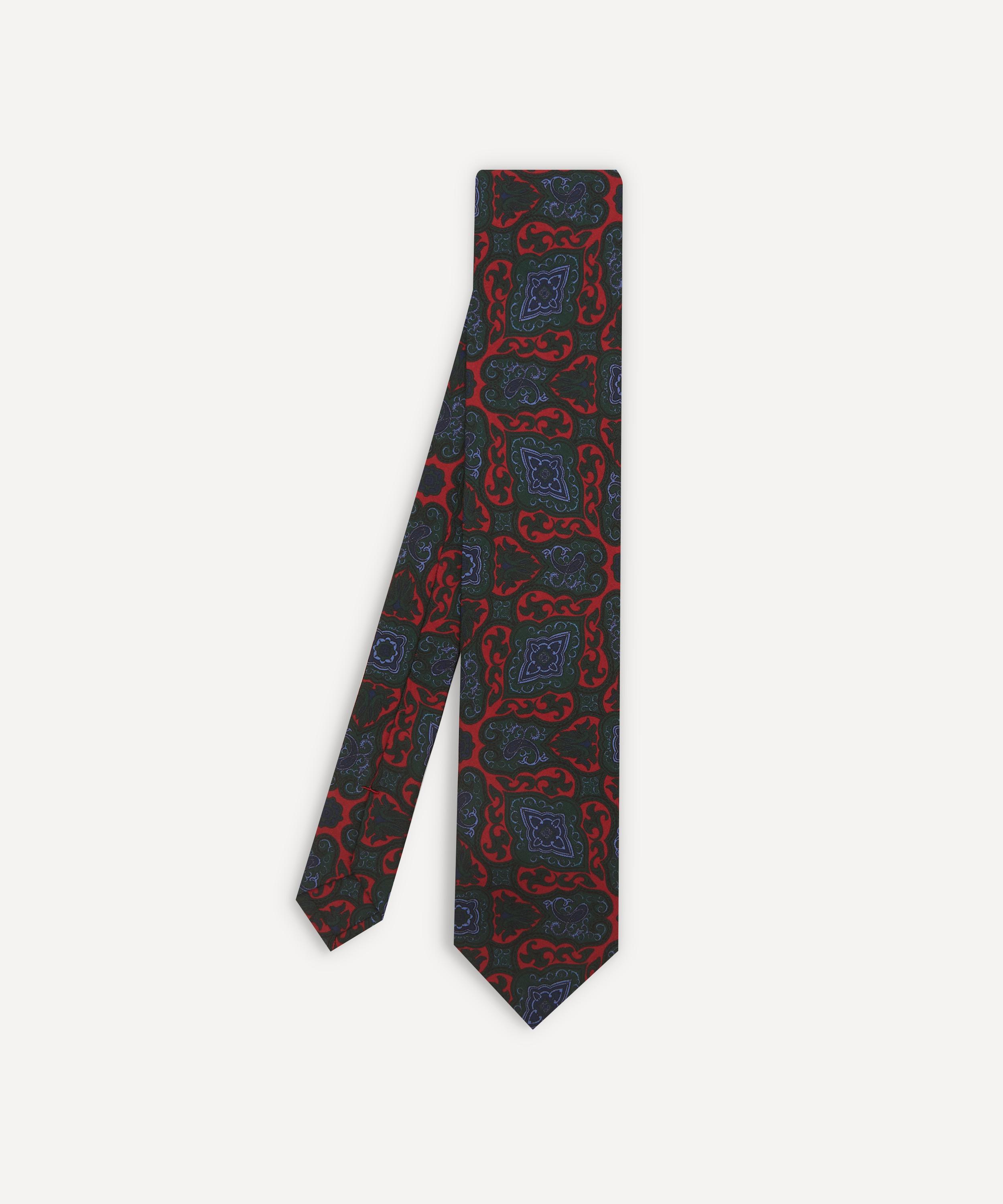 Liberty - Roseneath Printed Silk Tie image number 0