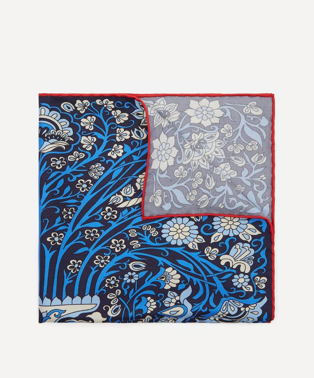 Liberty - Glazebury Printed Silk Pocket Square