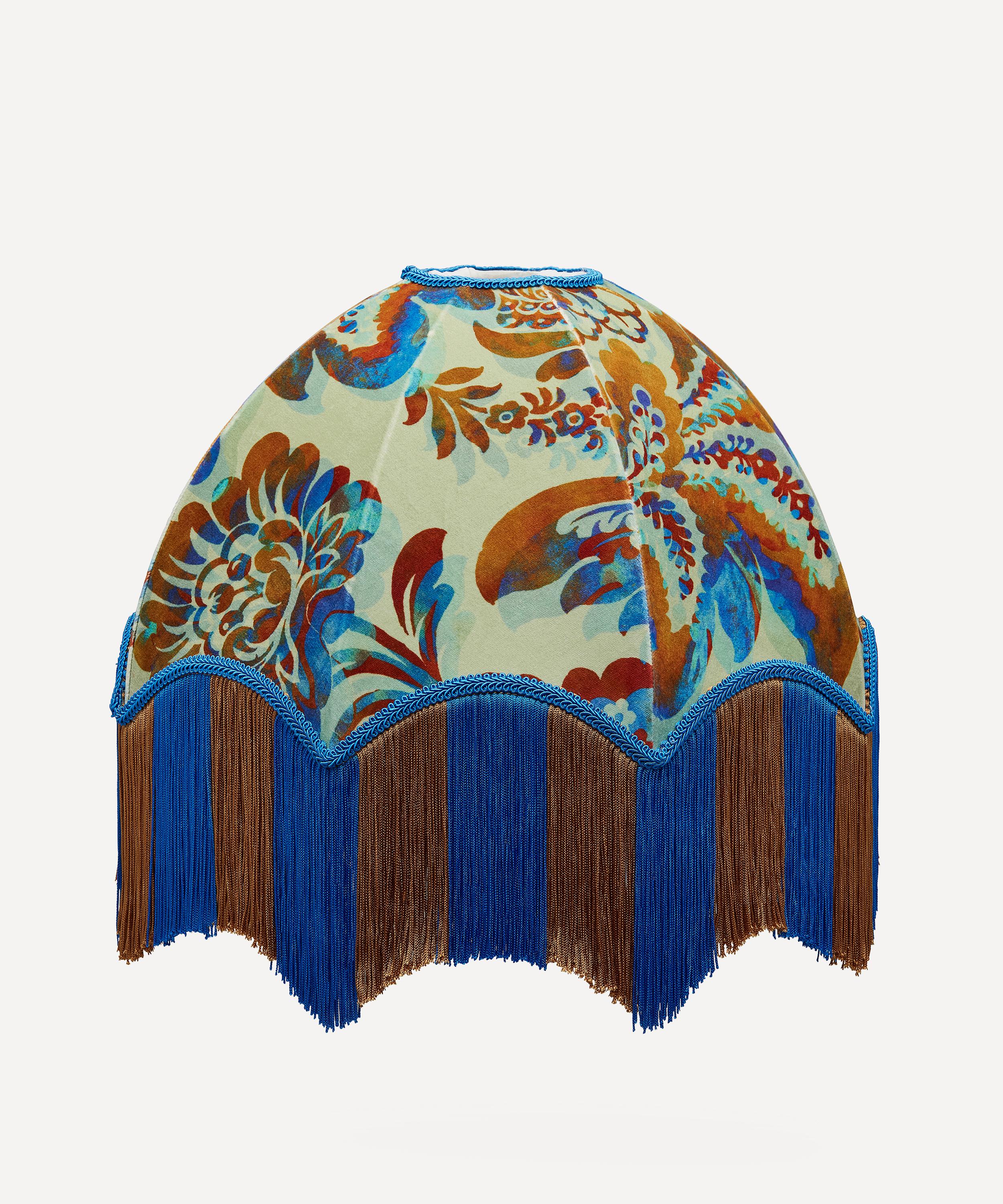 House of Hackney - Amaranthine Velvet Oria Lampshade image number 0